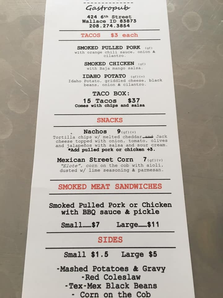 Cogs Gastropub - Here is our updated menu for the month of... | Facebook
