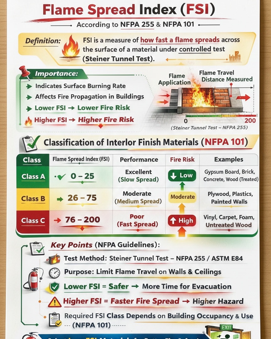 Fire-fighting - Understanding the Flame Spread Index (FSI) is essential ...