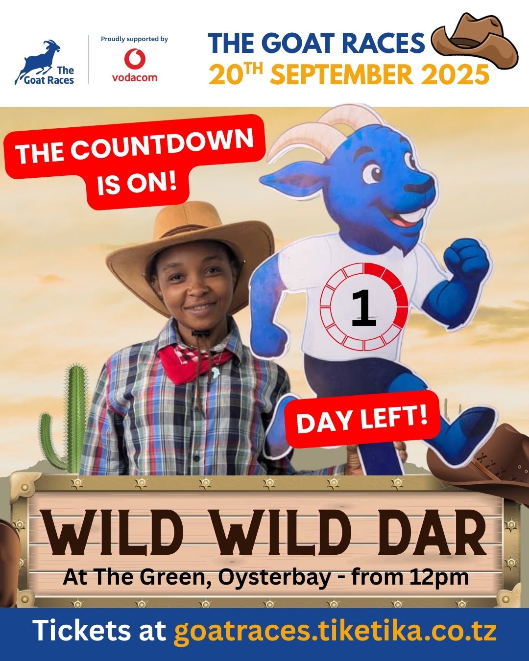 The Goat Races - 🌟 The countdown is on – just 1 days to... | Facebook
