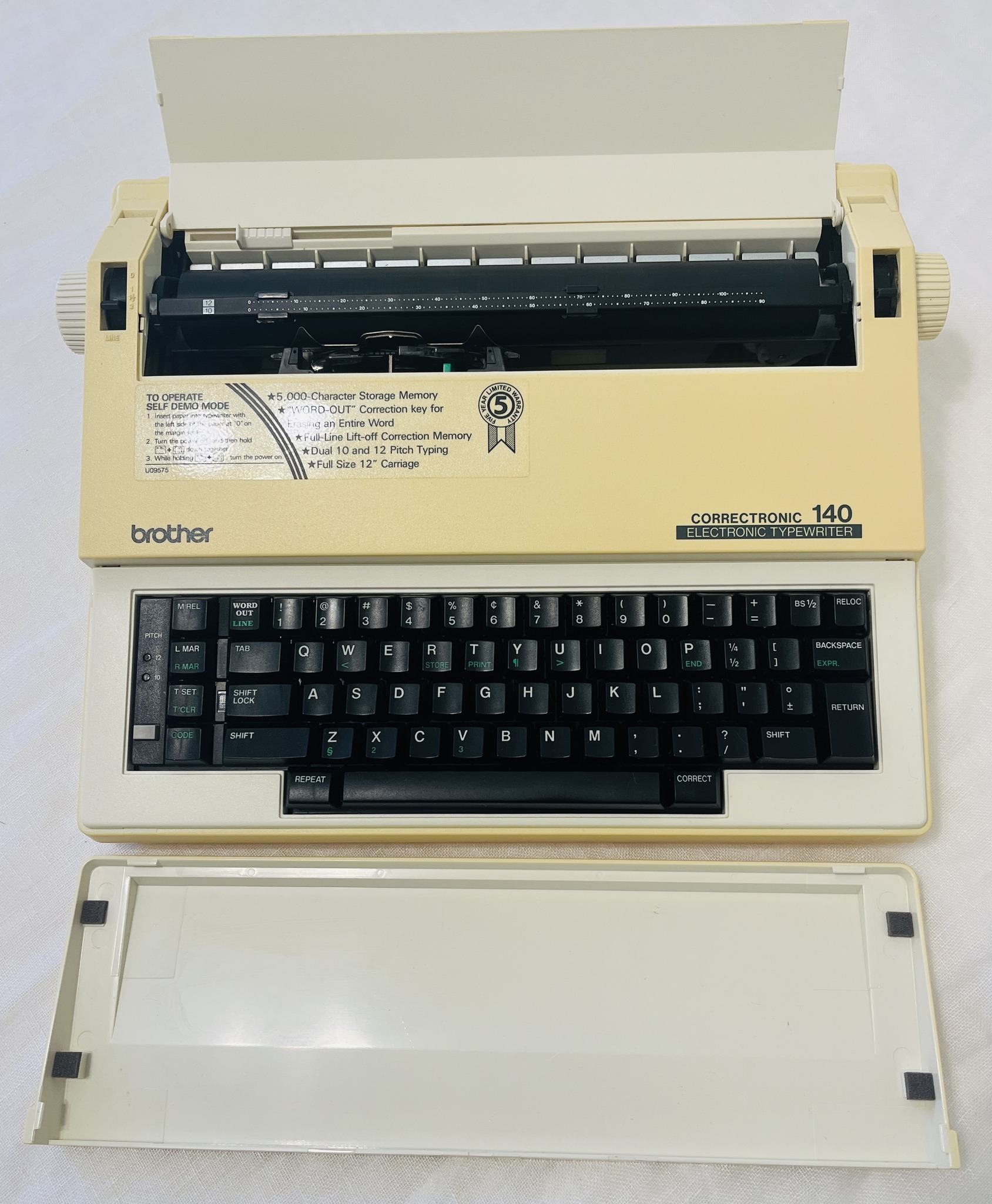 90s Brother fully contained word processor