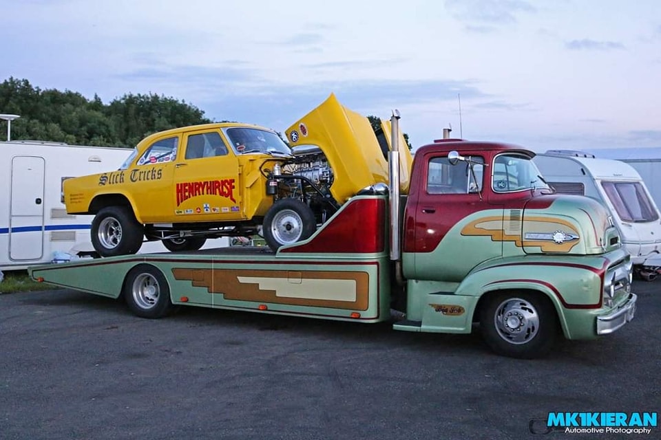What a setup from the UK. '56 F750... - Hot rods and customs | Facebook