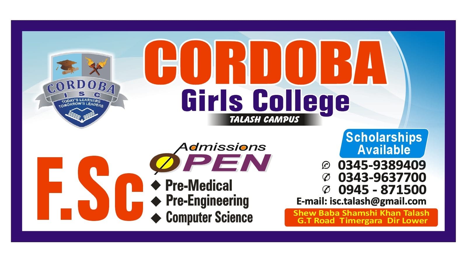 International School of Cordoba Talash Campus | Talash