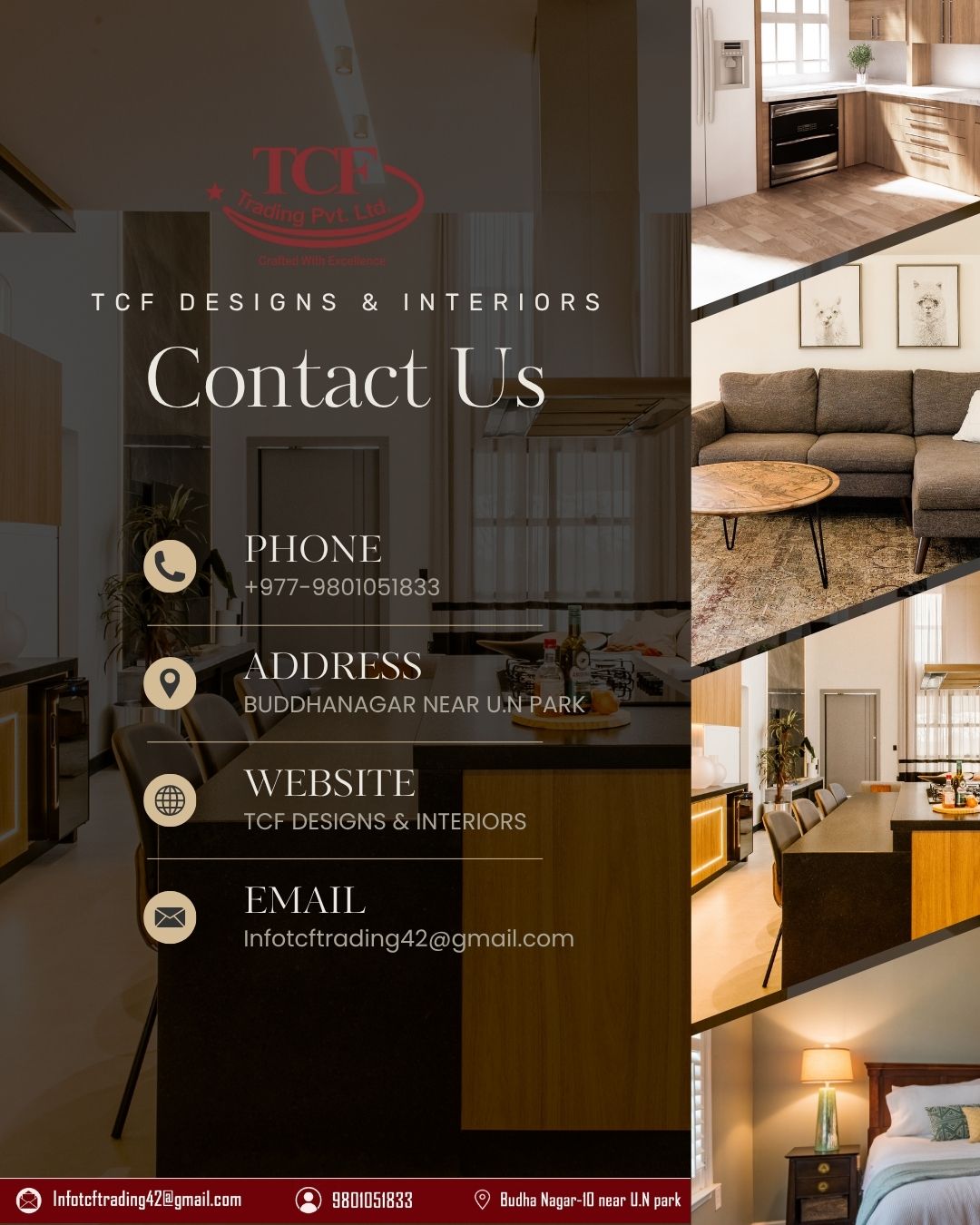 TCF - TCF DESIGNS & INTERIORS We Turn Your Dream Into Reality ...