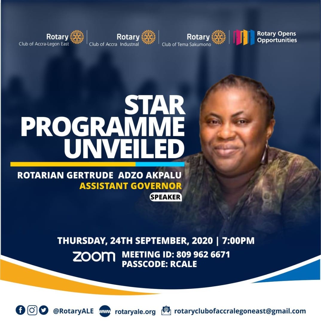 Are you aware of the... - Rotary Club of Accra Legon East | Facebook