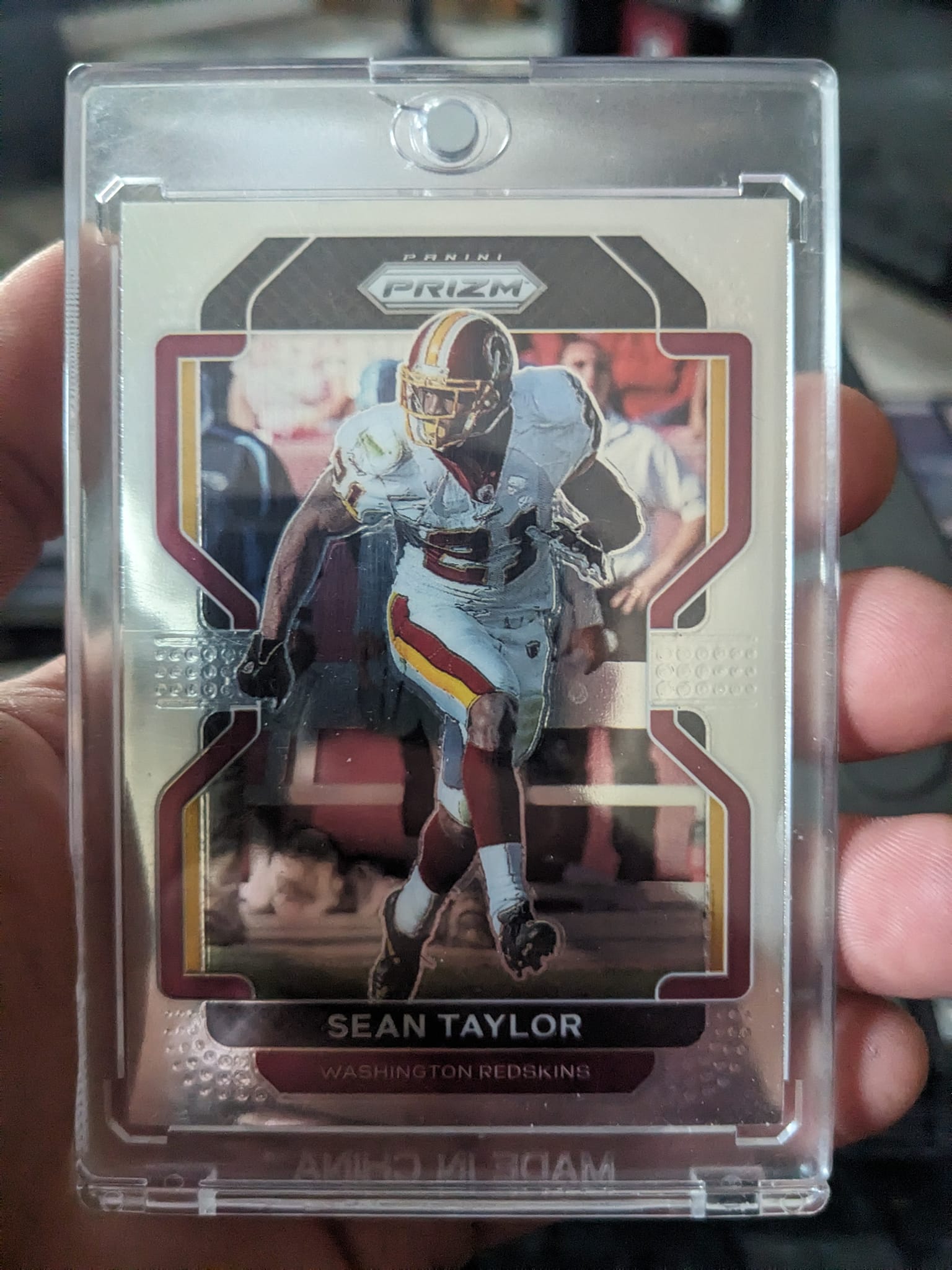 2004 topps finest sean taylor gold refractor sgc 10