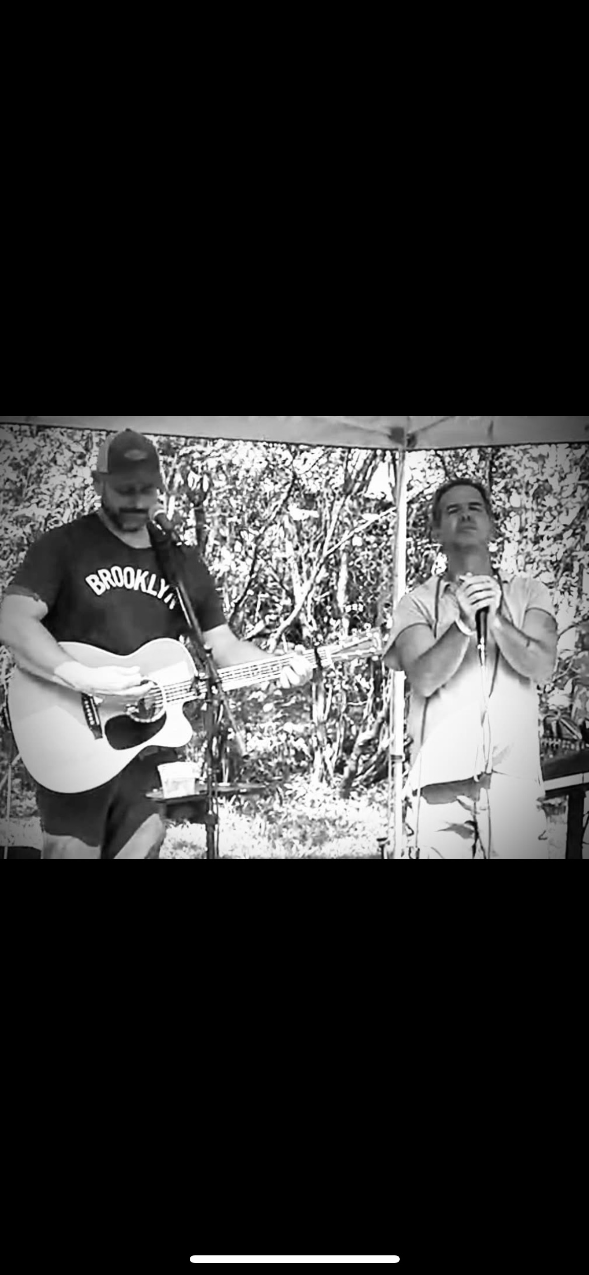 Larry Simonetti w/Jason Novak on harmonica at Lake George Tavern