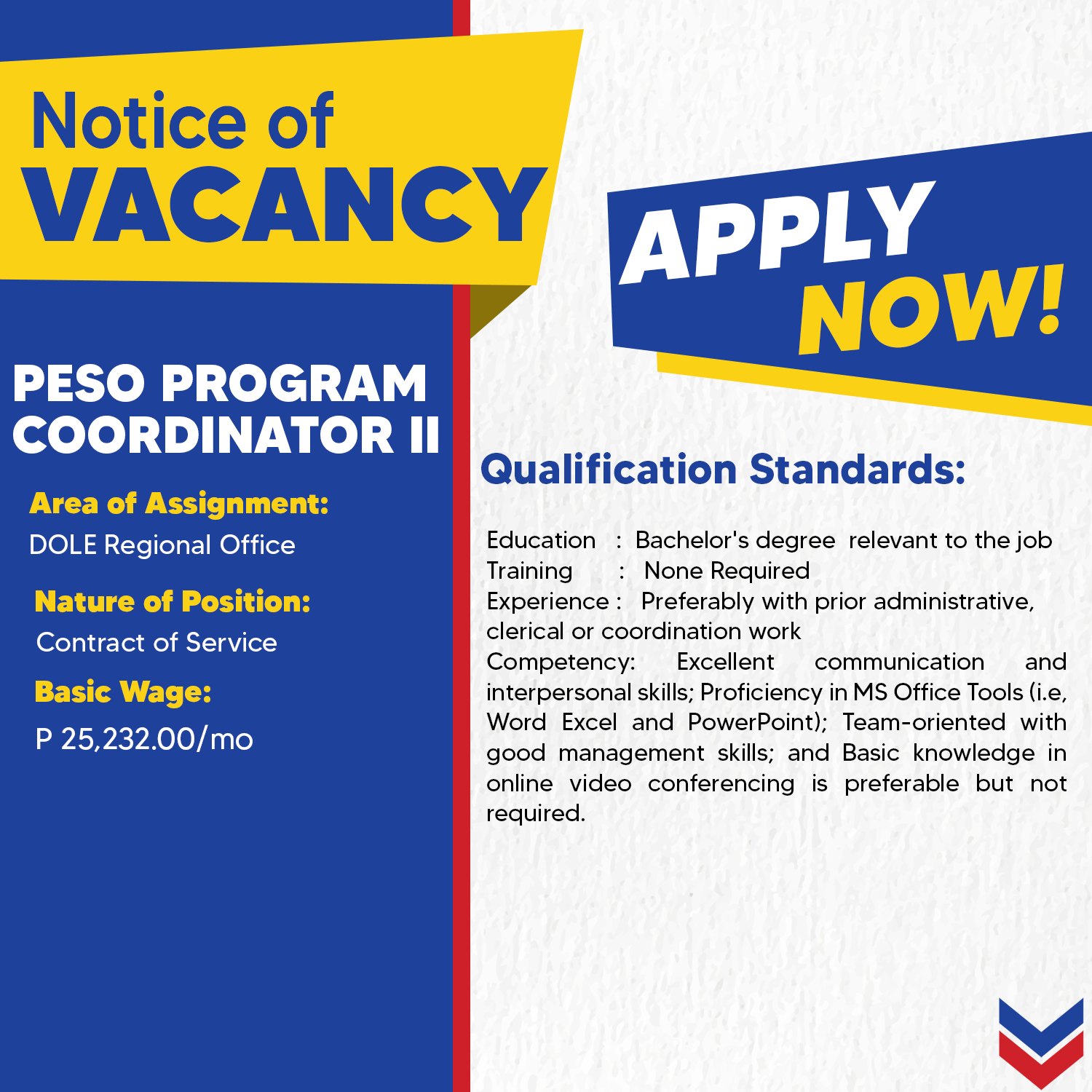 DOLE Region 1 - 𝗝𝗼𝗶𝗻 𝘁𝗵𝗲 𝗗𝗢𝗟𝗘 𝗥𝗲𝗴𝗶𝗼𝗻 𝟭 𝗙𝗮𝗺𝗶𝗹𝘆!🤝 We are... | Facebook