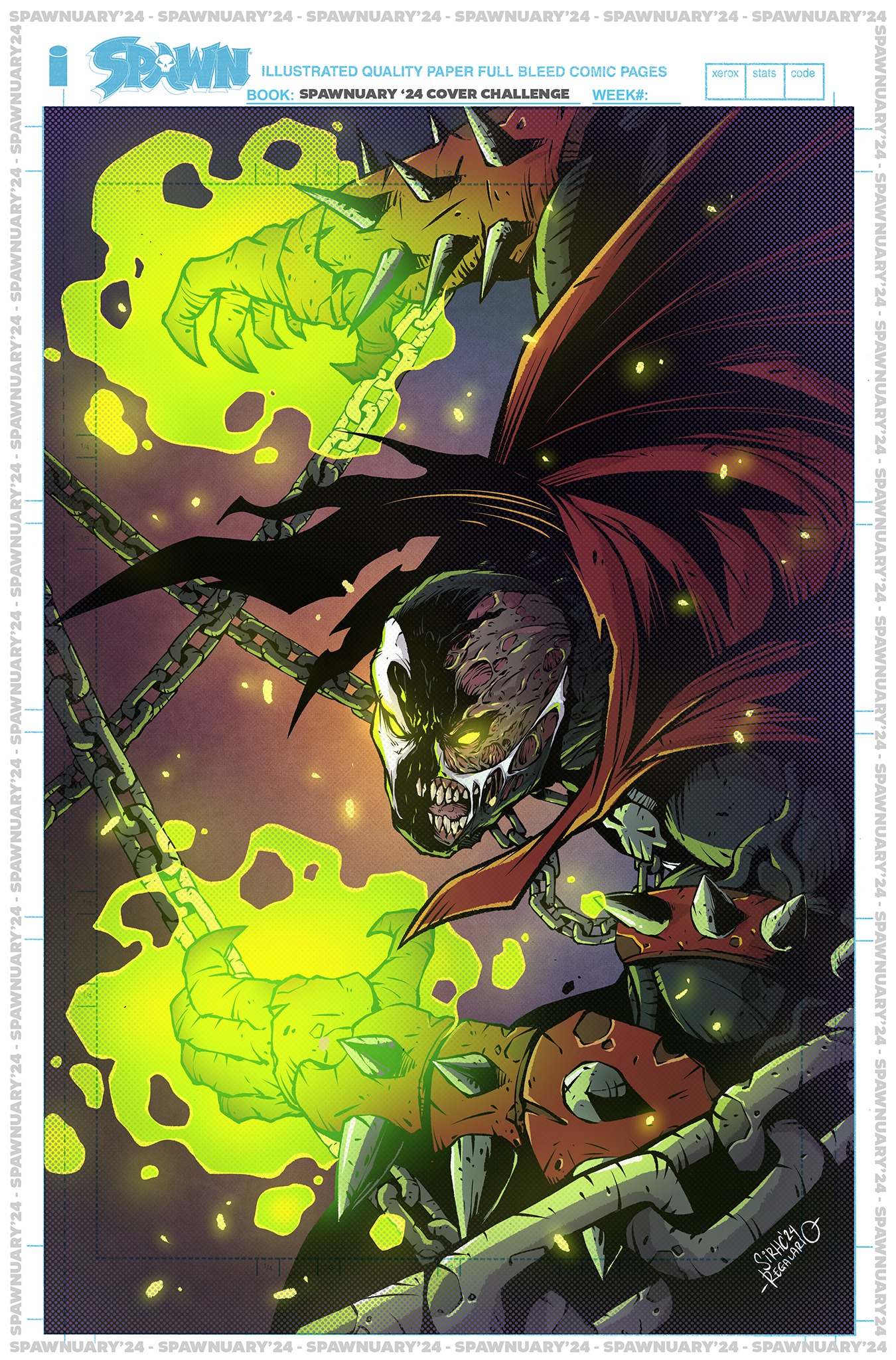 Christopher - My entry for the Spawnuary 2024 Challenge 😊 #spawn # ...