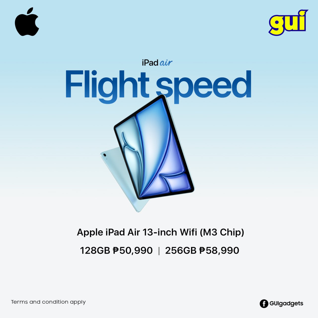 GUI - Introducing the all-new Apple iPad Air 13-inch with M3 chip! 🚀 ...