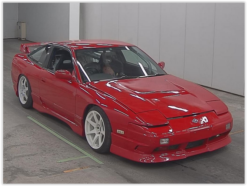 1996 - S13 Nissan 180sx - 23/06/17 (Rare genuine Red!)