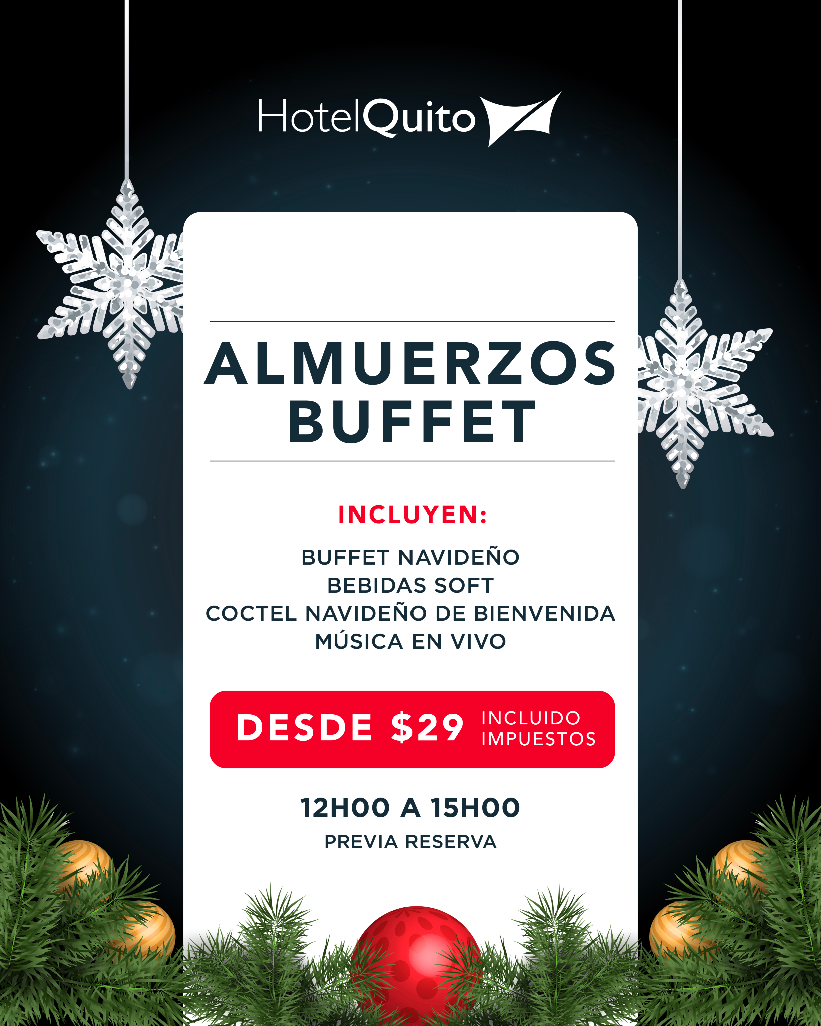 Restaurante Techo Del Mundo Hotel Quito. | Quito