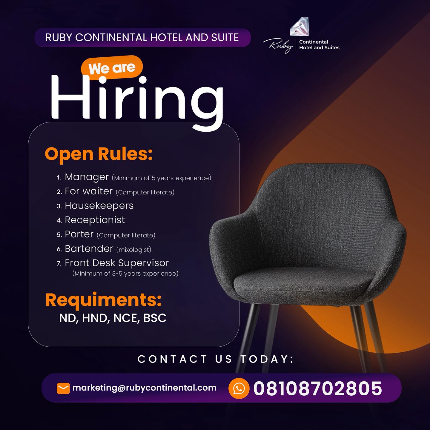 Ruby Continental Hotel And Suites | Zaria