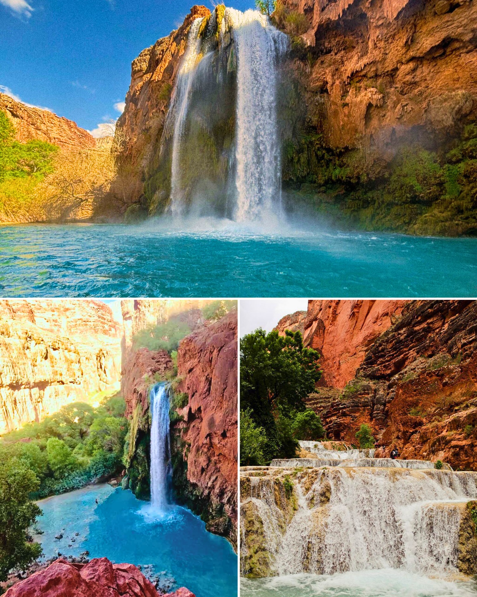 Viral - Havasu Falls, Supai, Arizona! Havasu Falls in Supai, Arizona ...
