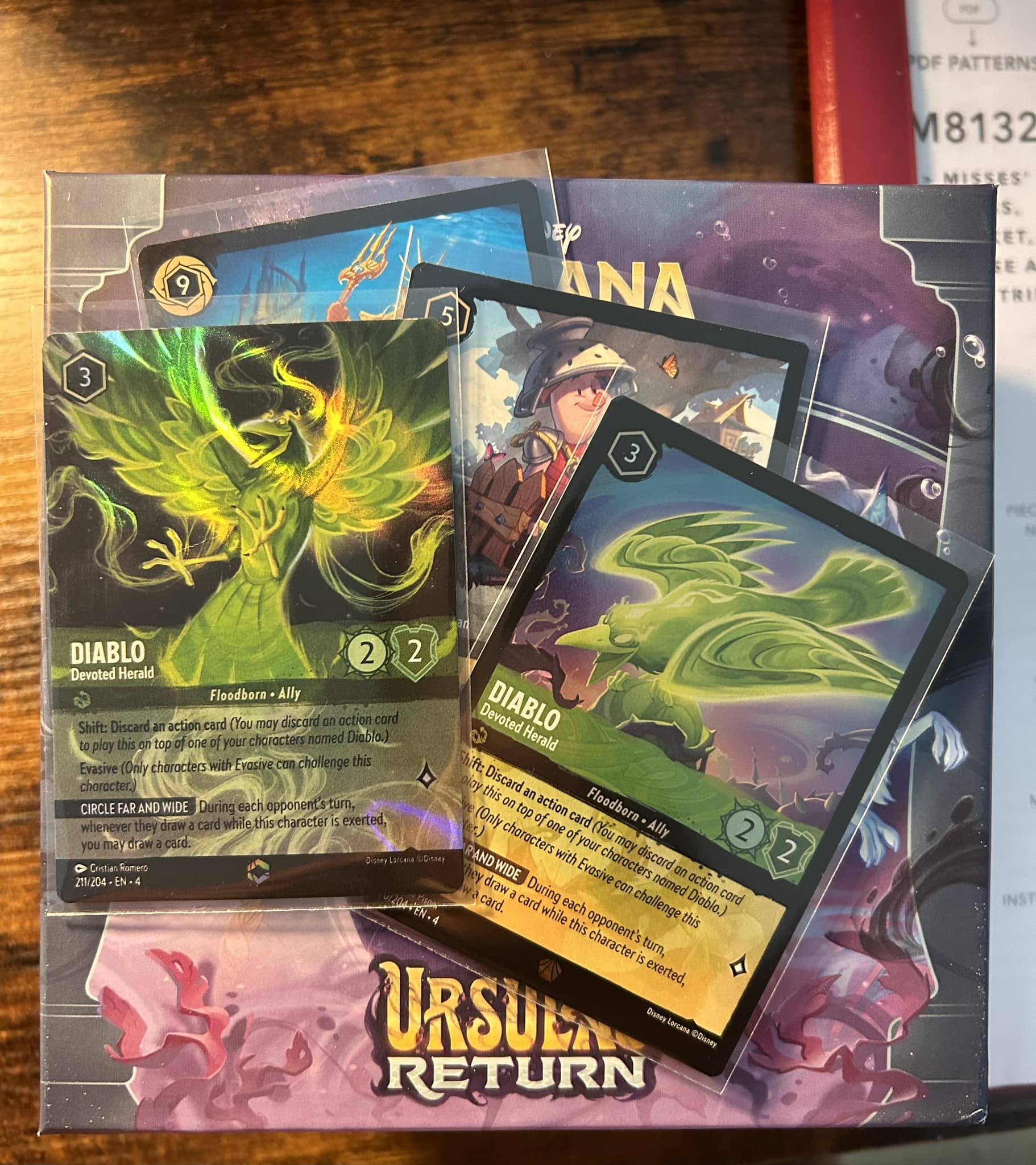 ディアブロ ジーニー foil Finding a foil Diablo in Disney Lorcara