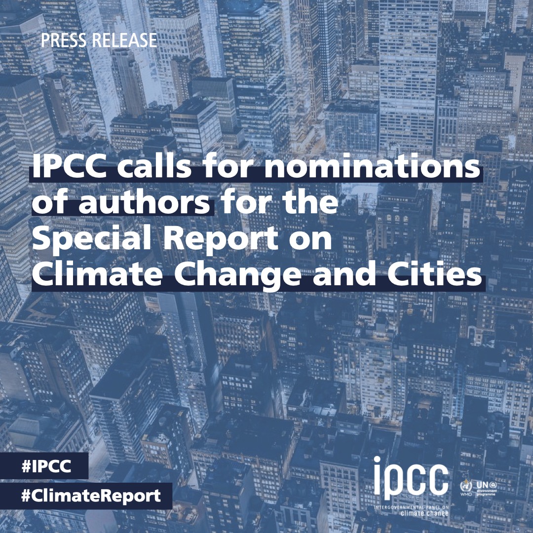 IPCC - 📣 IPCC is calling for nominations of authors for its Special ...