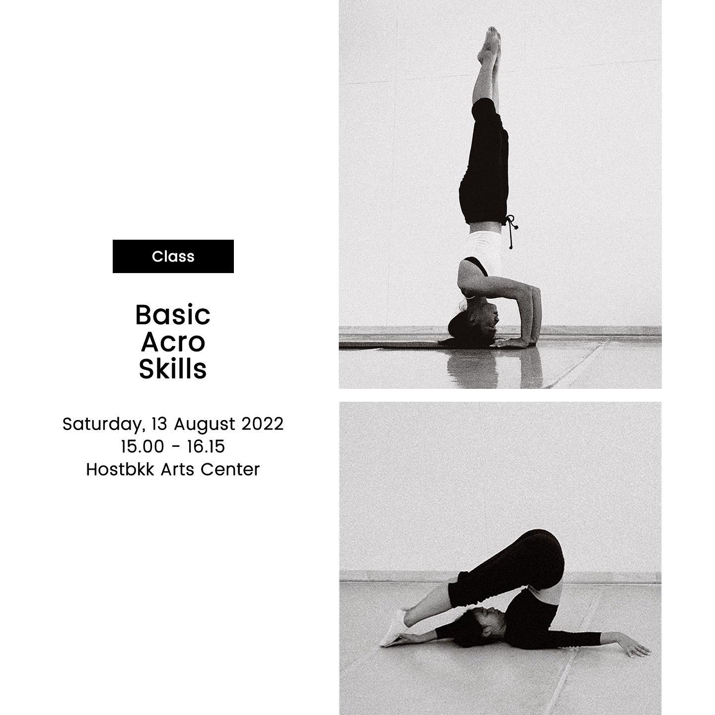 ACT Acrobatics - วันเสาร์นี้เรามีคลาส Basic Acro Skills...