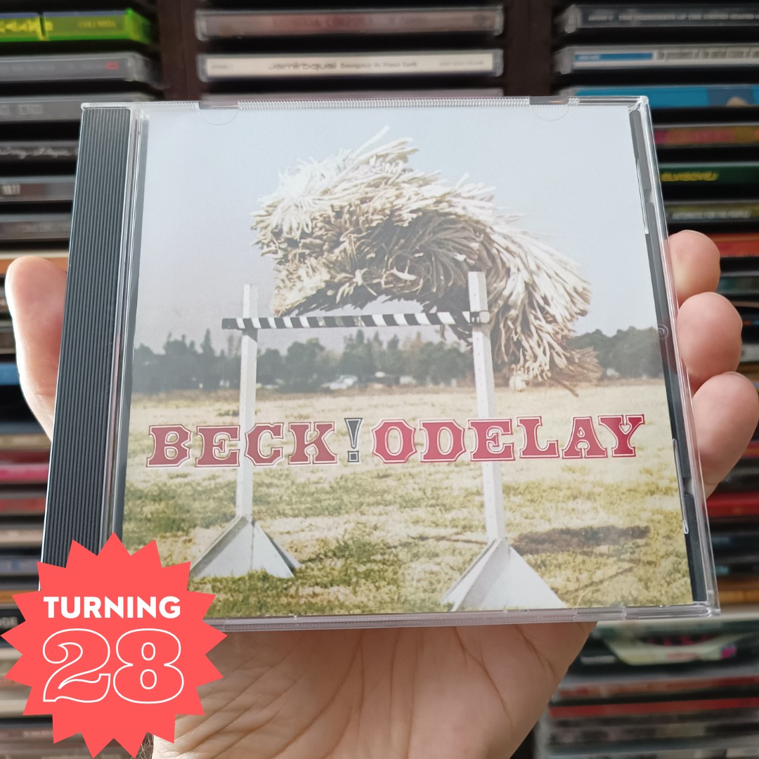Beck's Odelay 1996 album cover