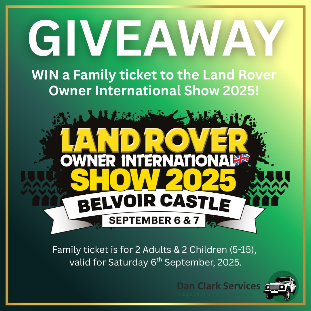 Dan - *** 𝐖𝐈𝐍 𝐖𝐈𝐍 𝐖𝐈𝐍 *** 𝐖𝐢𝐧 𝐚 𝐅𝐚𝐦𝐢𝐥𝐲 𝐭𝐢𝐜𝐤𝐞𝐭 𝐭𝐨 𝐭𝐡𝐞 Land Rover Owner ...