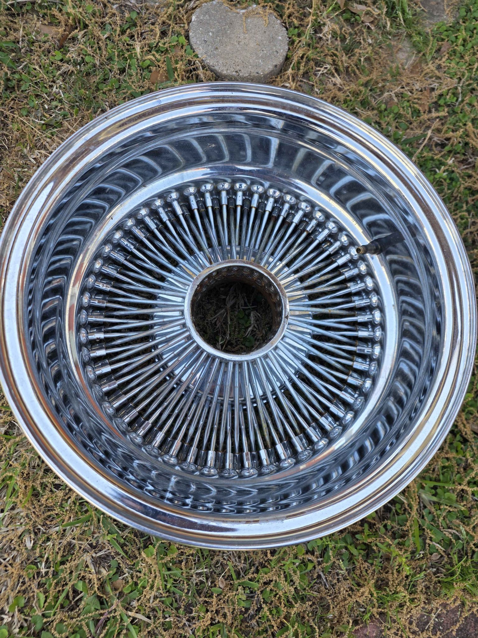 14x7 100 spoke wire wheels - Car Wheels, Tires & Parts - Dallas, Texas ...