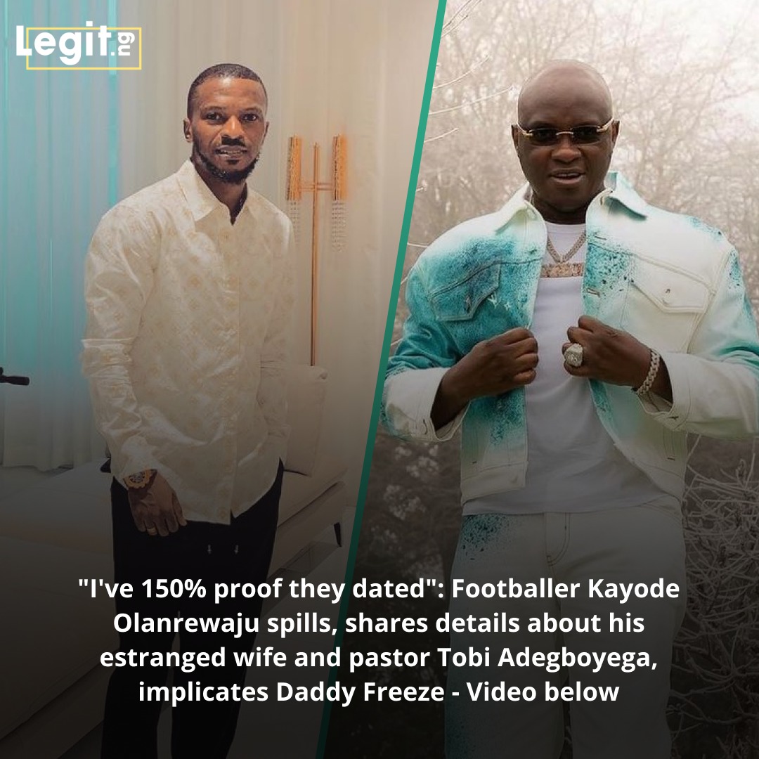 Legit.ng - Things dey happen! Footballer Kayode Olanrewaju... | Facebook