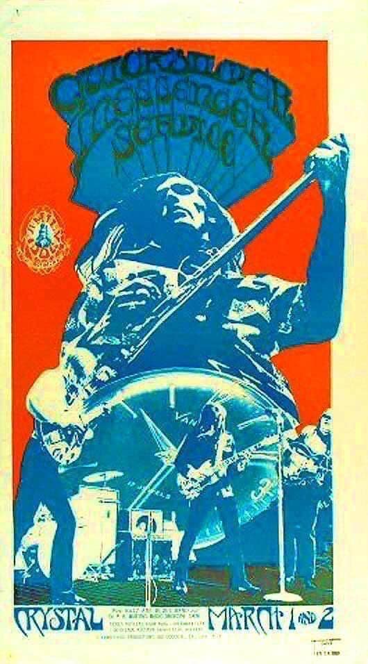 Rare Family Dog concert poster from 1968 | Portland, OR