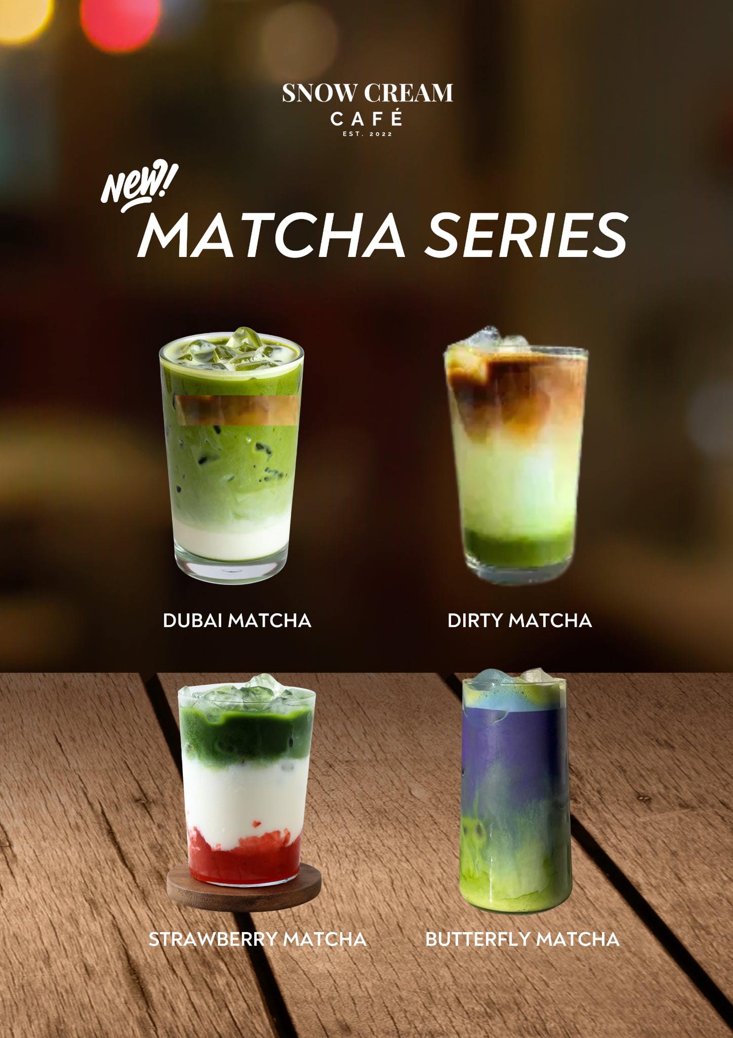 Snow - Introducing Our Matcha Series Get ready to sip serenity with our ...