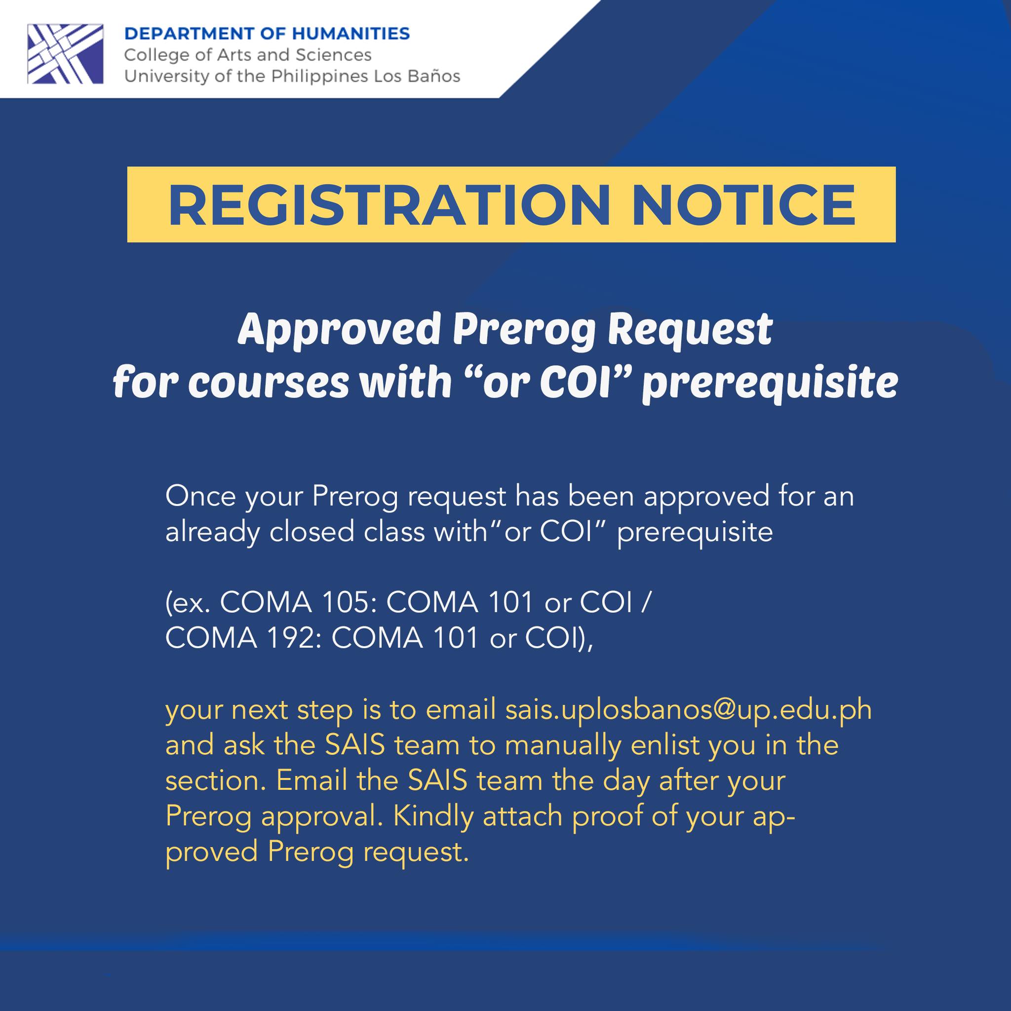 For example: a. The... - UPLB CAS Department of Humanities | Facebook