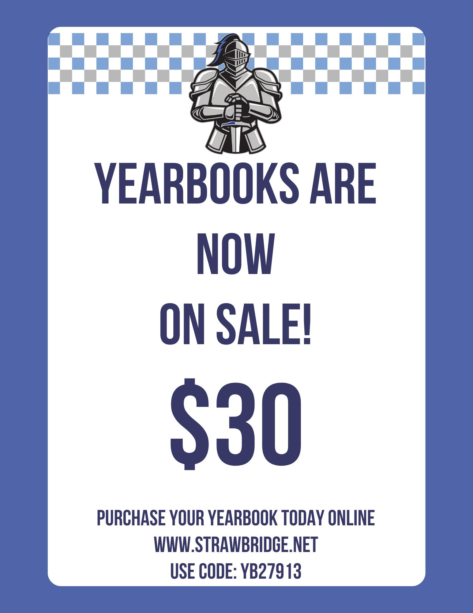 Oak - Yearbooks are now on sale! The pre-sale price is $30 until winter ...