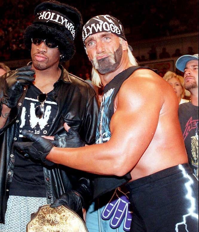 Dennis Rodman & Hulk Hogan (1998)