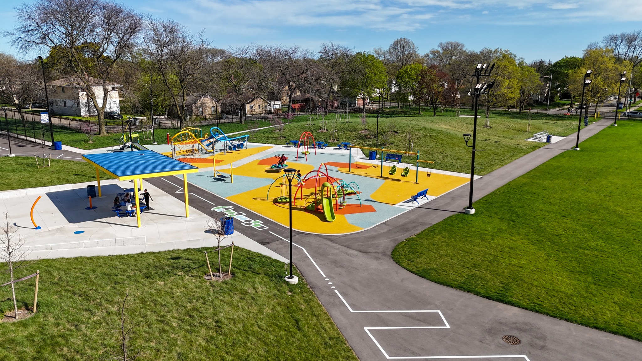 Kayla's Playground in Franklin now open after resurfacing