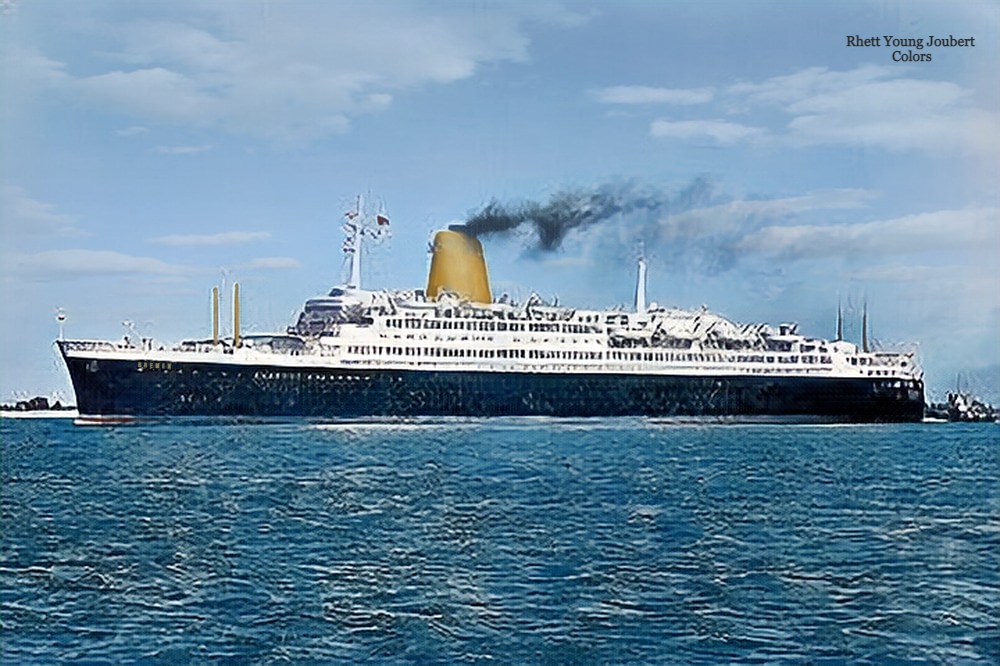 Sharing memories of the TS Bremen cruise