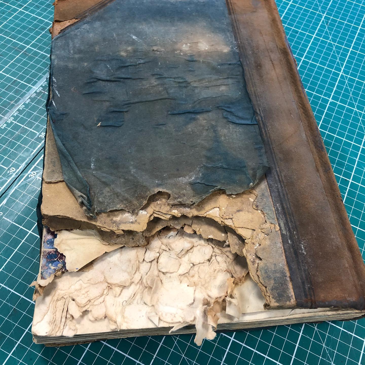 Artisan Bindery - A rather neglected Springback Ledger In...