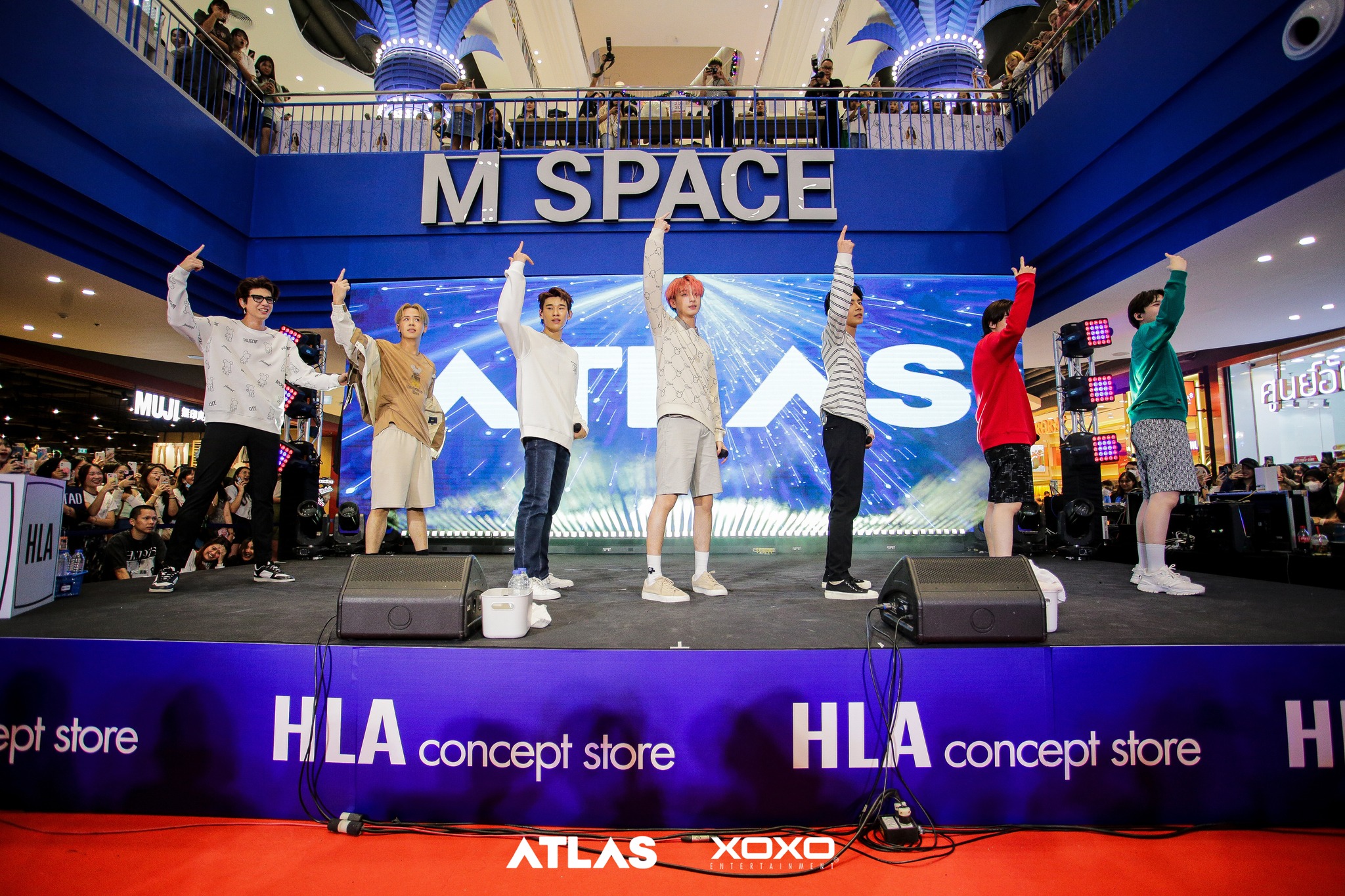ATLAS - ATLAS On Stage HLA first stage mini concert by...