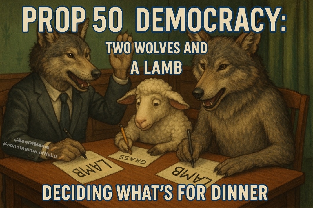 Son of meme - The whole state voting on what party is... | Facebook