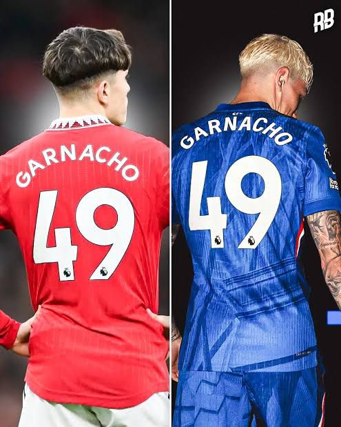 Alejandro Garnacho will wear the number 49 Jersey for Chelsea