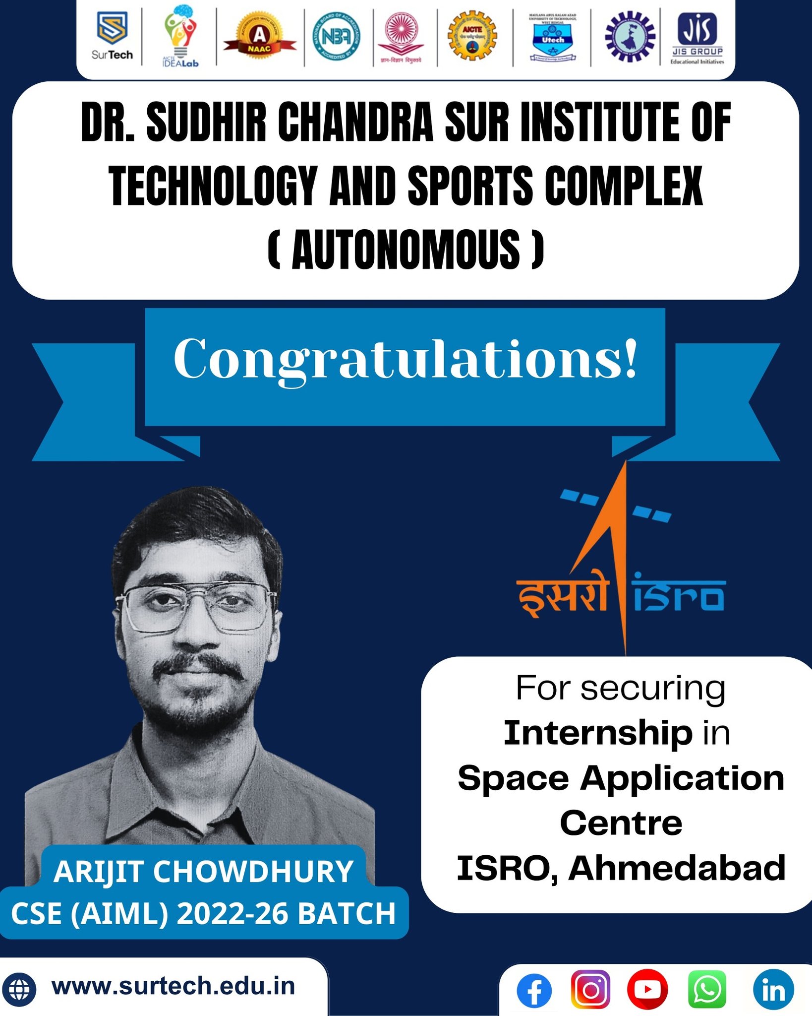 SurTech - 🌟 Proud Moment for SurTech! 🌟 We are delighted... | Facebook