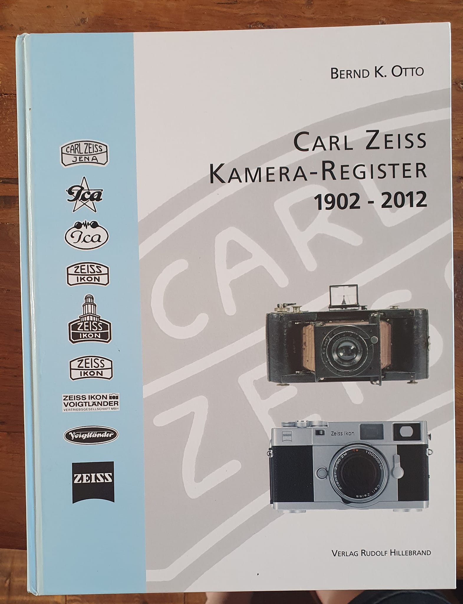 Zeiss Kamera Register book found