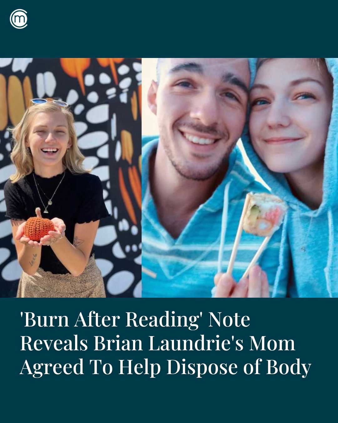 The note is almost as disturbing as... - I Love Being a Mom