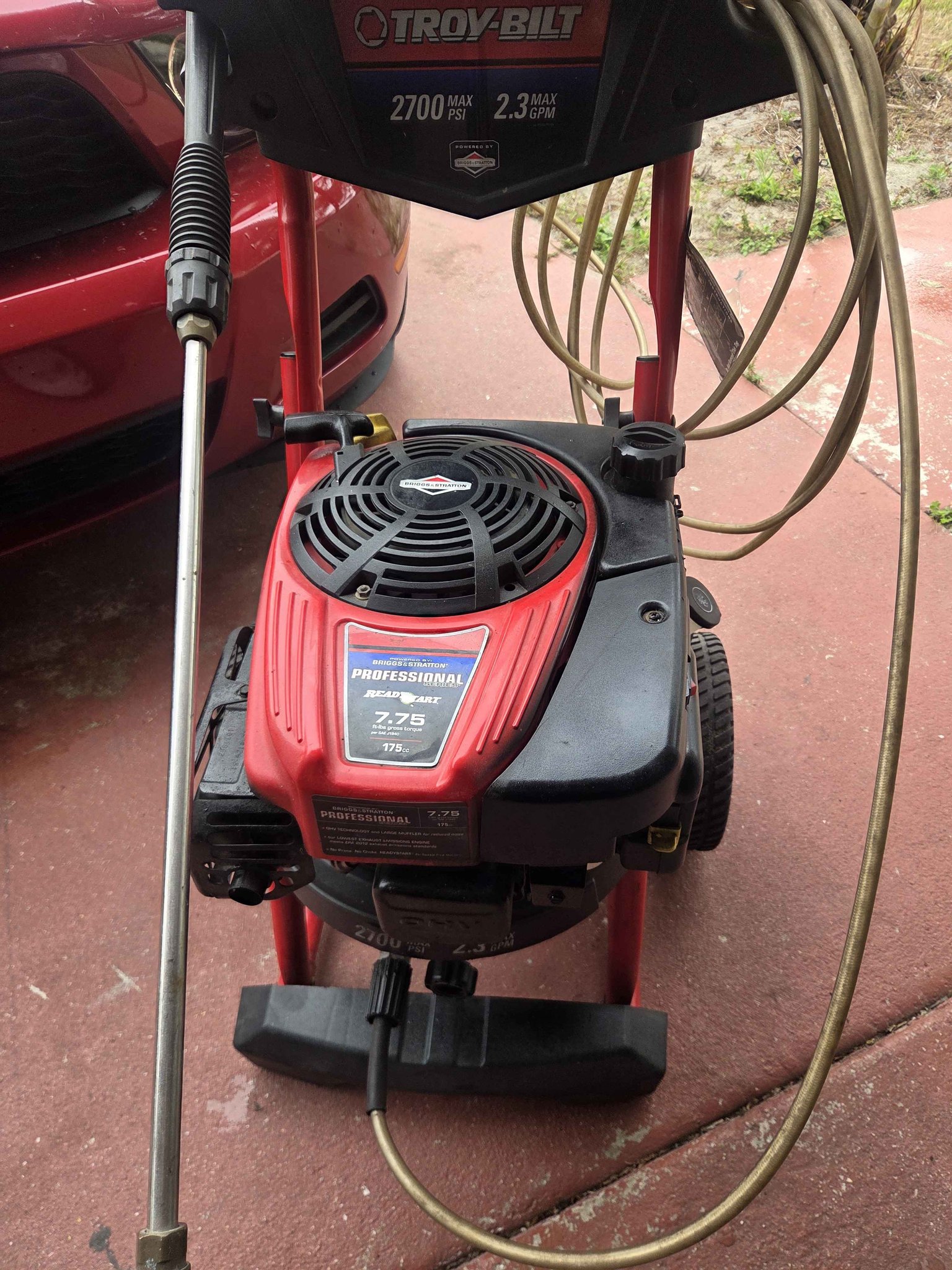 TROY-BILT pressure washer 2700 psi - Pressure Washers - Lehigh Acres ...