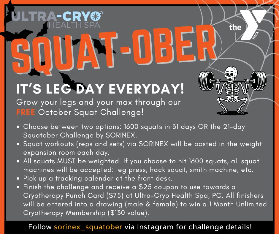 Columbus - 💀🔥 SQUAT-OBER is back! 🔥💀 It’s leg day EVERY day this ...