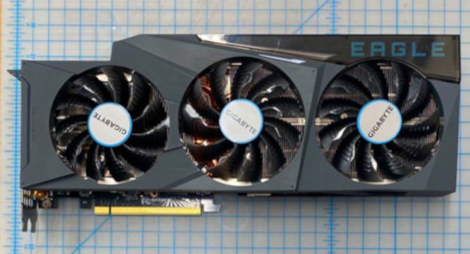 Gigabyte 3080 Waterforce Gaming OC GPU disassembly