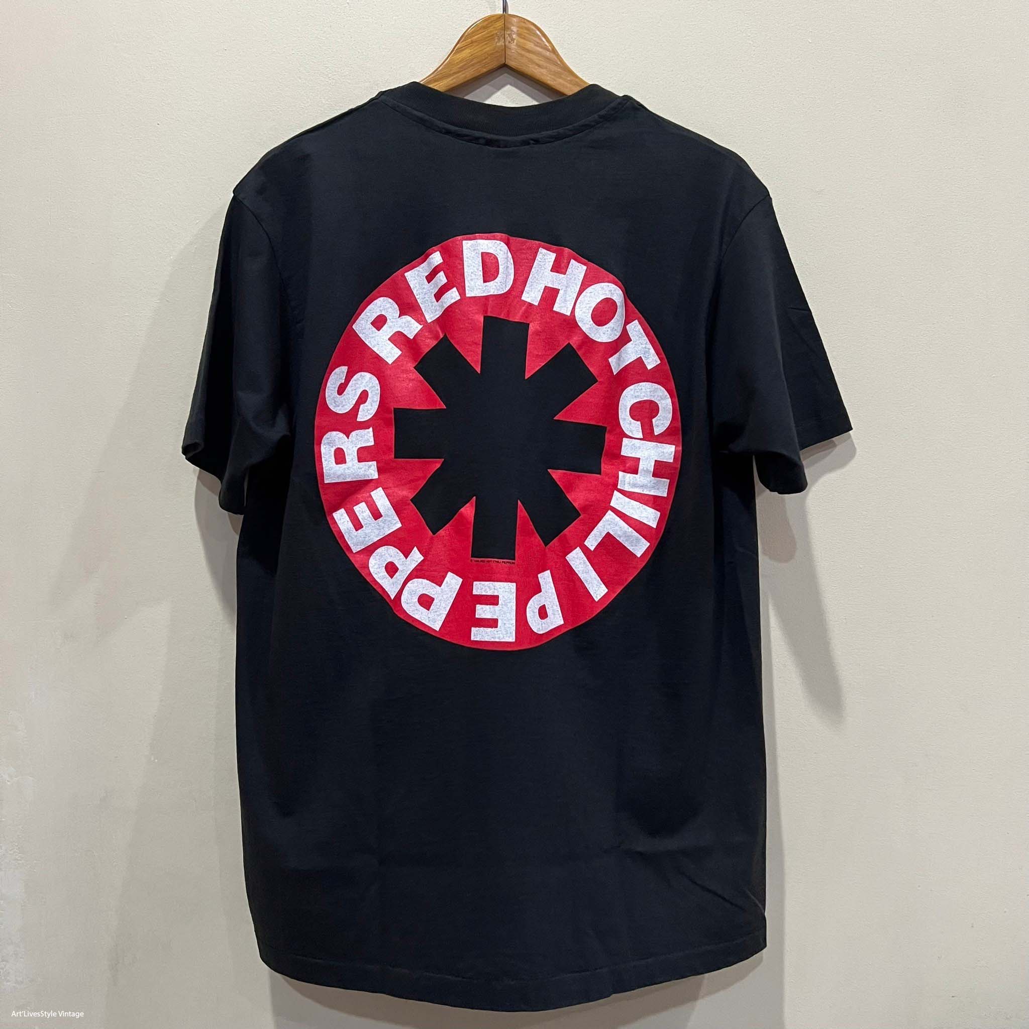 Vintage 1992 Red Hot Chili Peppers T-Shirt ✓Size : XL 22.5/30.5 