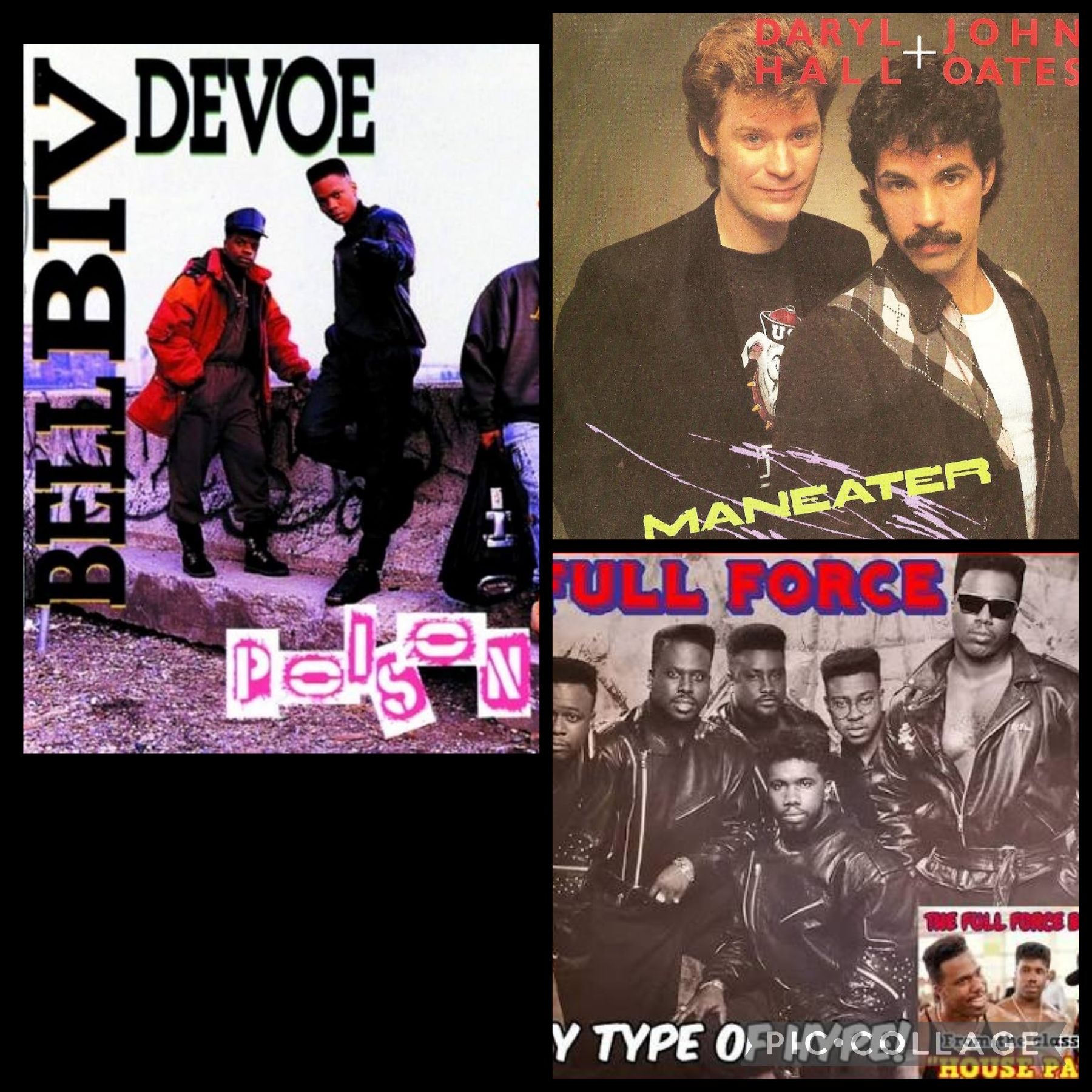 Comparison of 80s R&B songs