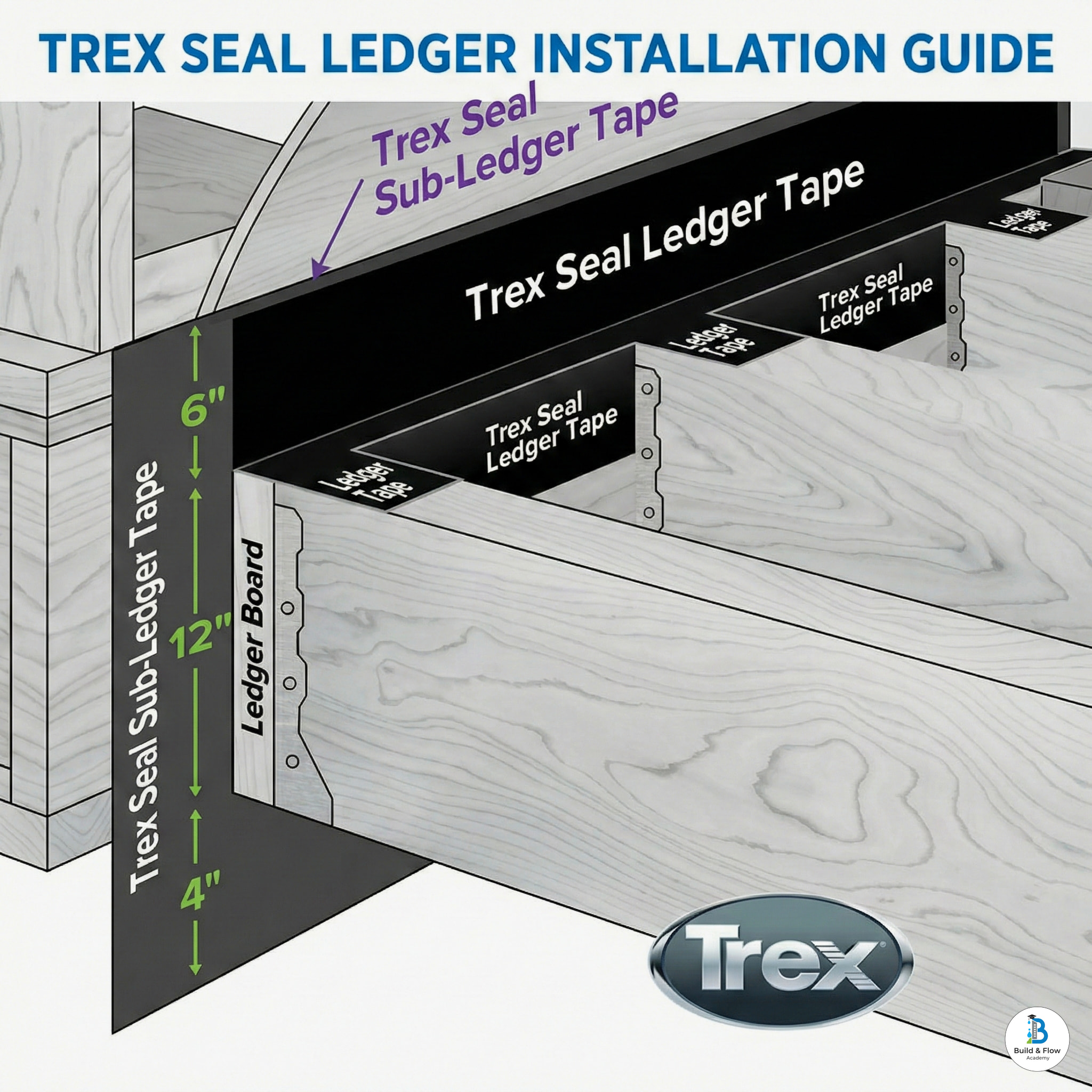 Build - Protecting your deck’s ledger board is one of the most critical ...