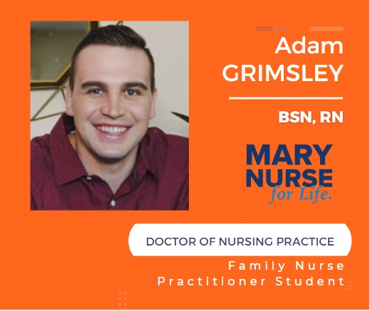 🔸🔹Meet a Mary Nurse🔹🔸 Adam... - University of Mary Nursing | Facebook