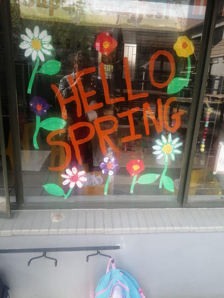 CUBE Schools - Our Spring windows!!!