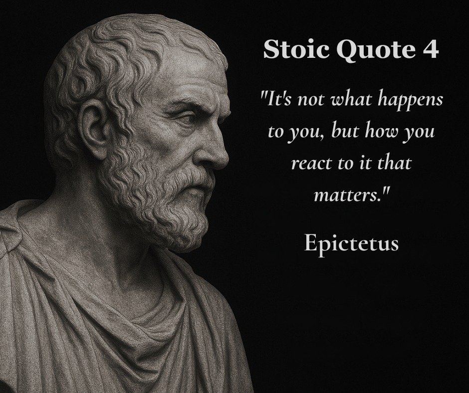 Stoic Quote 4: Epictetus -... - Kings of Self-Improvement | Facebook