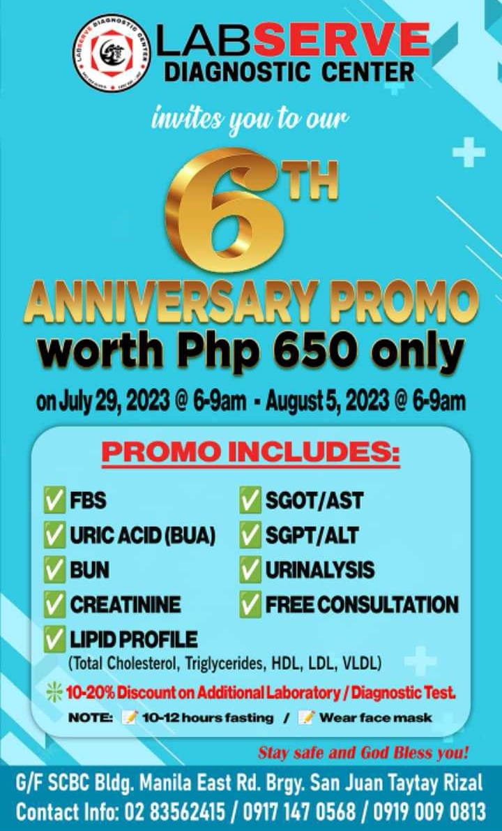 Join us as we celebrate our... - LabServe Diagnostic Center