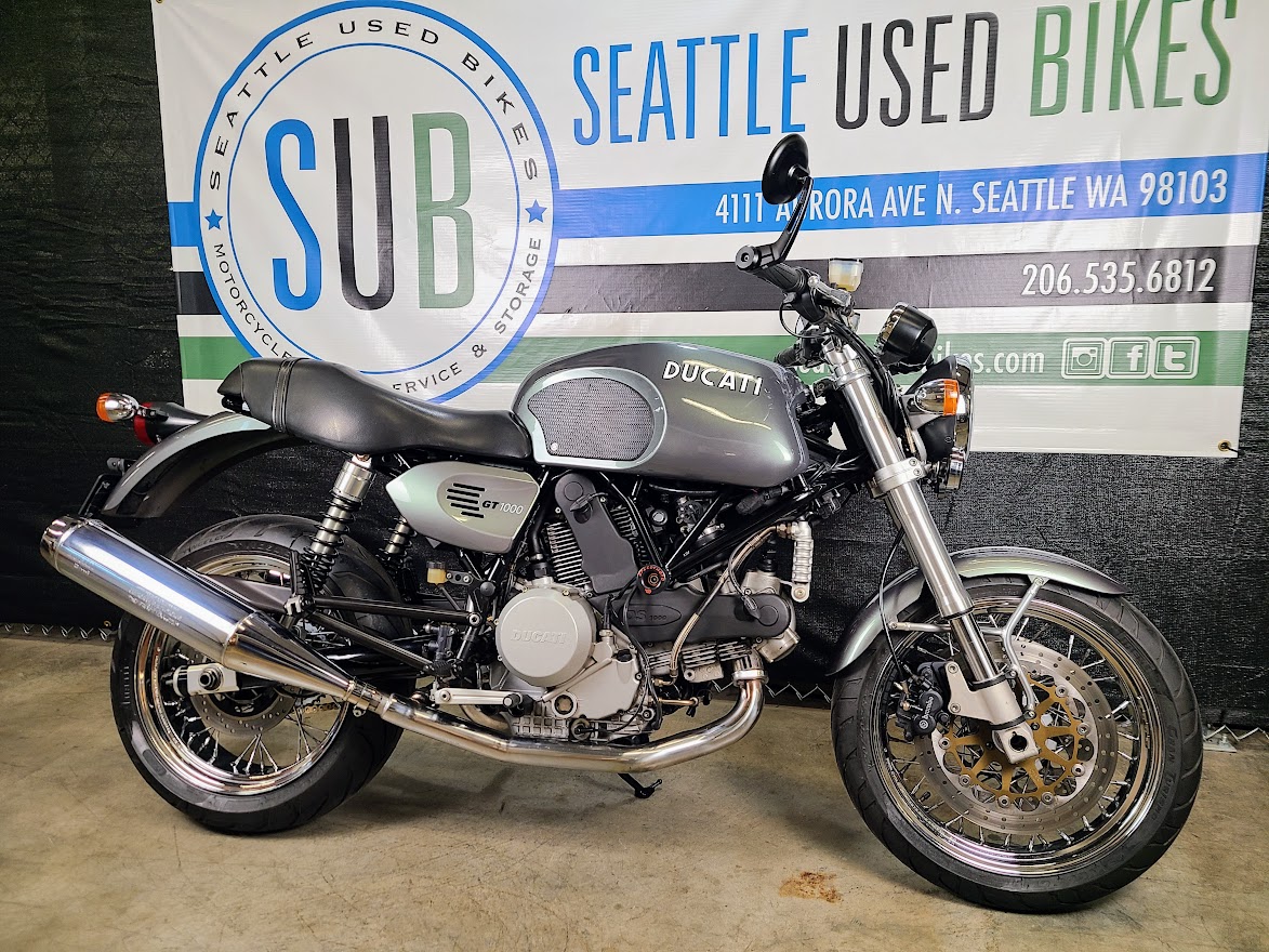 ユウ Buying a new Ducati motorcycle in Seattle