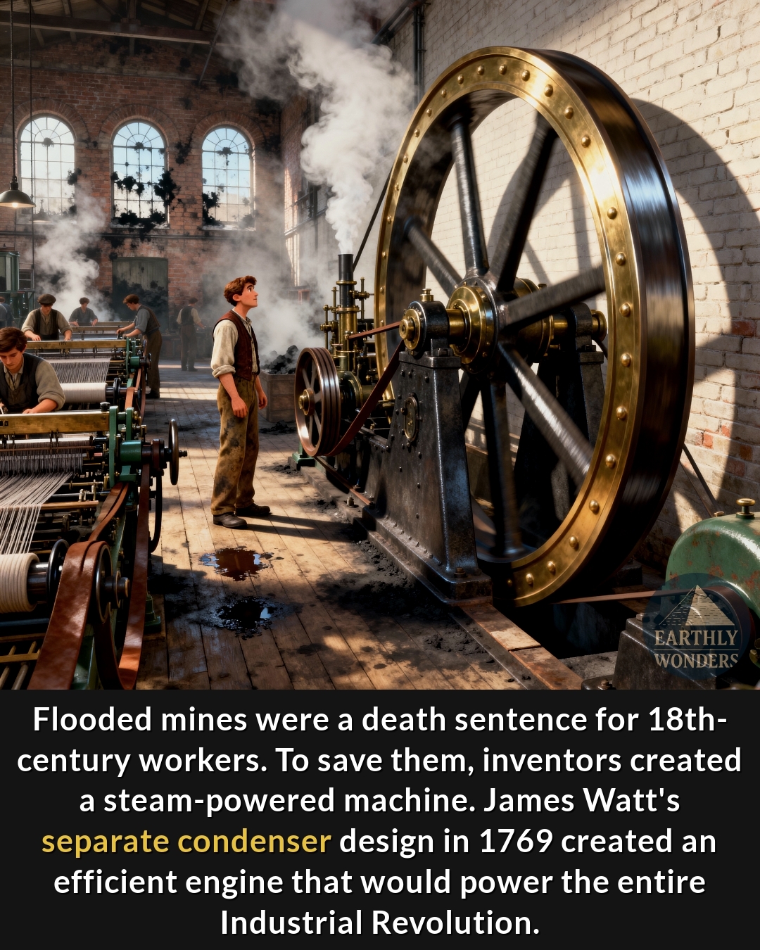 Earthly - The modern world was built on steam. This invention started ...